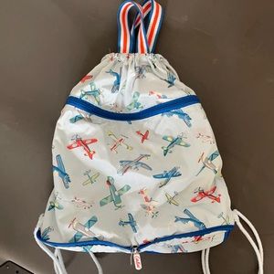 Cath Kidston Plane Drawstring Backpack